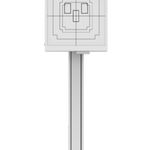 Del Medical Ergonomic Wall Stand VS100